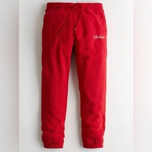 Hollister Sweats-Red-size XL in like new condition